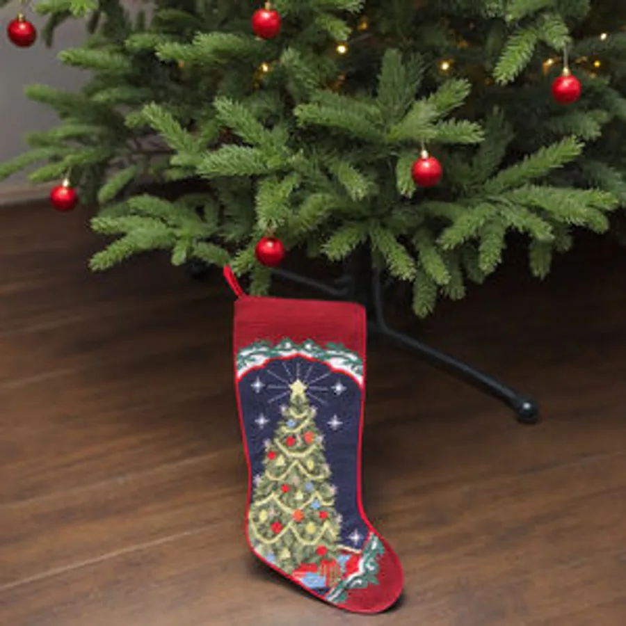Knitted Christmas Stocking