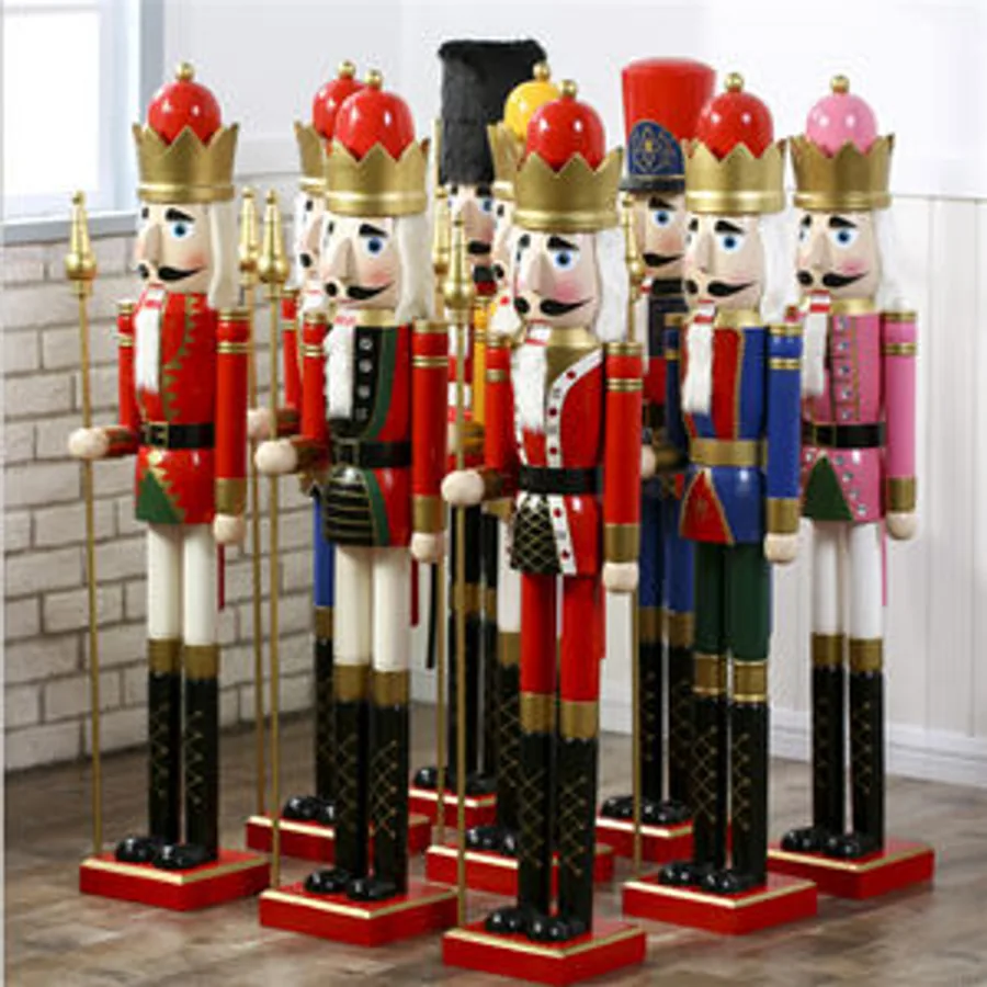 Wooden Nutcracker Hanging Ornament