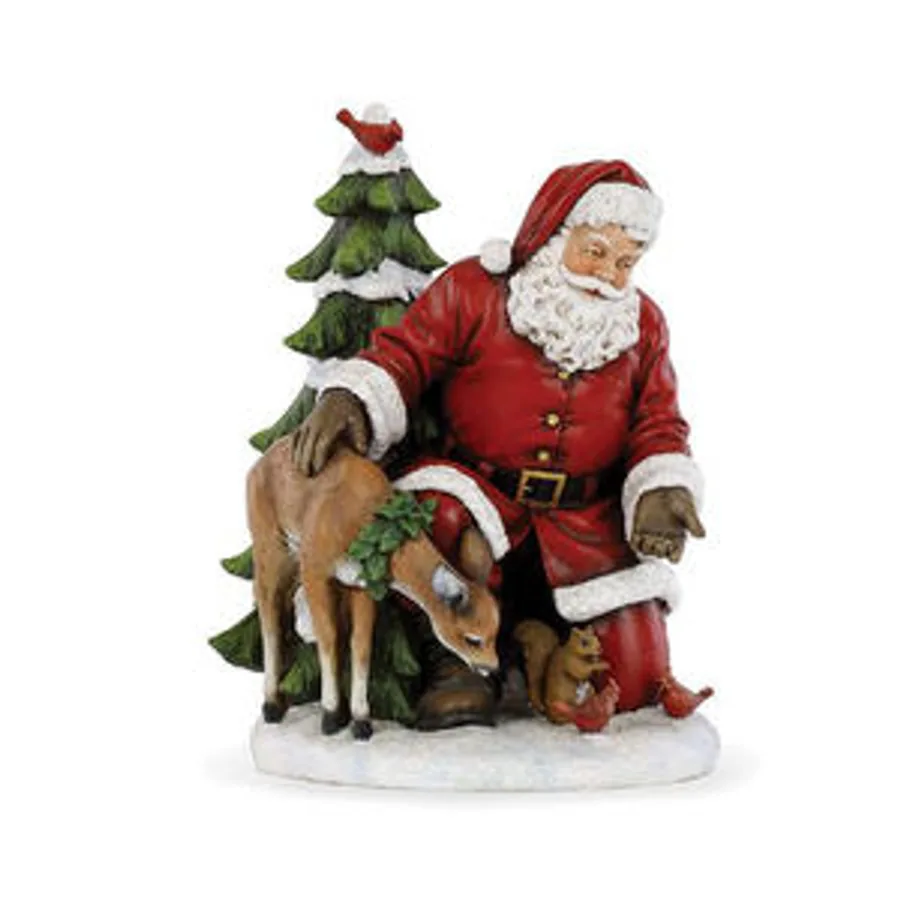 Santa Resin Tabletop Figurine